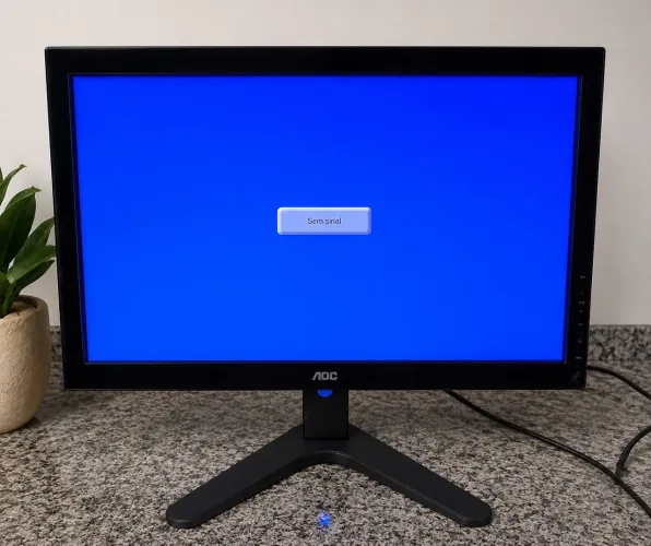 MONITOR 22" BASE DE FERRO ARTICULÁVEL 