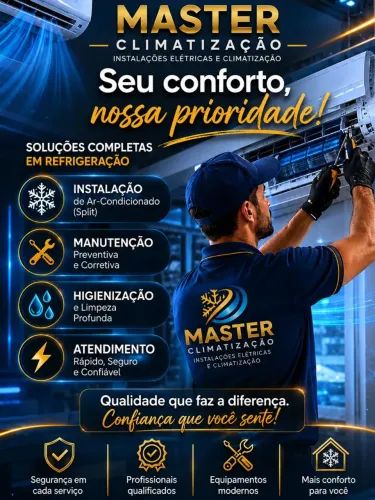 Instalação para ar condicionado