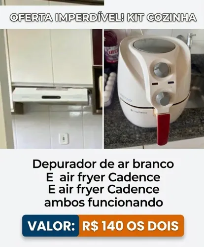 Air Fryer e Depurador