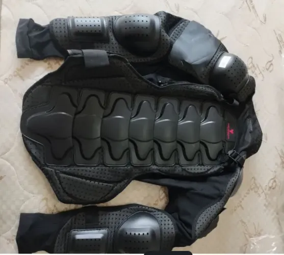 Colete Motocross - (Armadura) Red Dragon e joelheira Fox Titan Pro