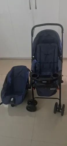 Carrinho de bebê + bebê conforto.