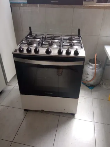 Fogão 6 bocas Brastemp autolimpante