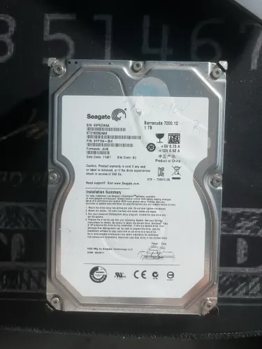 Hd 1tb funcionando perfeitamente