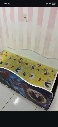 Cama infantil homem aranha