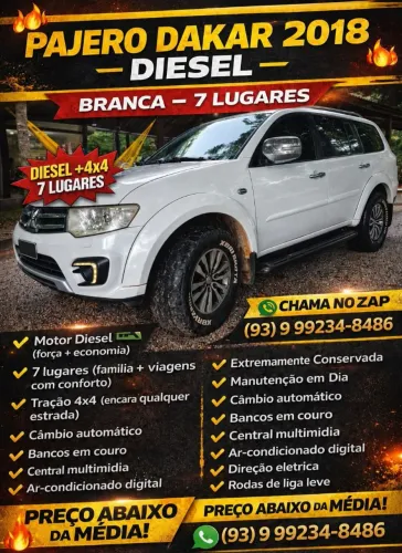 Mitsubishi Pajero HPE 3.2 4X4 T.i. Dies. 5P Aut. 2018