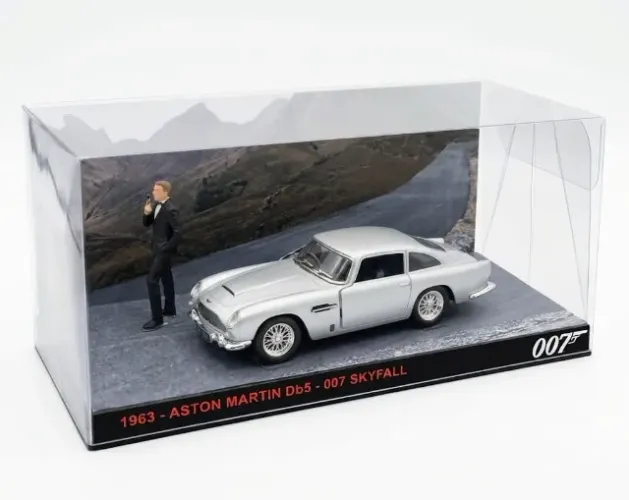 Miniatura Aston Martin DB5 007 Skyfall 1/32 - Diorama