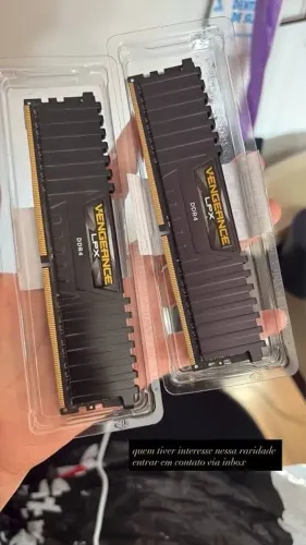 memoria ram ddr4 16gb(cada, total 32gb) 3200mhz corsair vengeance