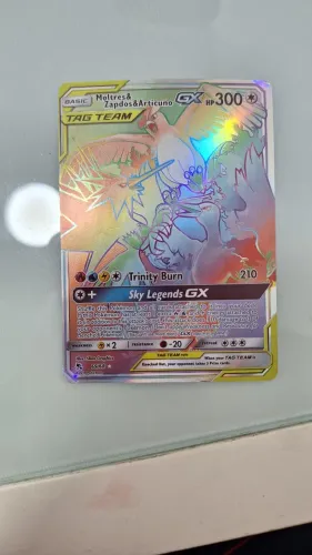 Carta Pokemon Moltres & Zapdos & Articuno