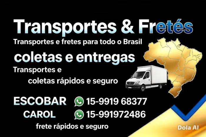 Transportes e fretes 