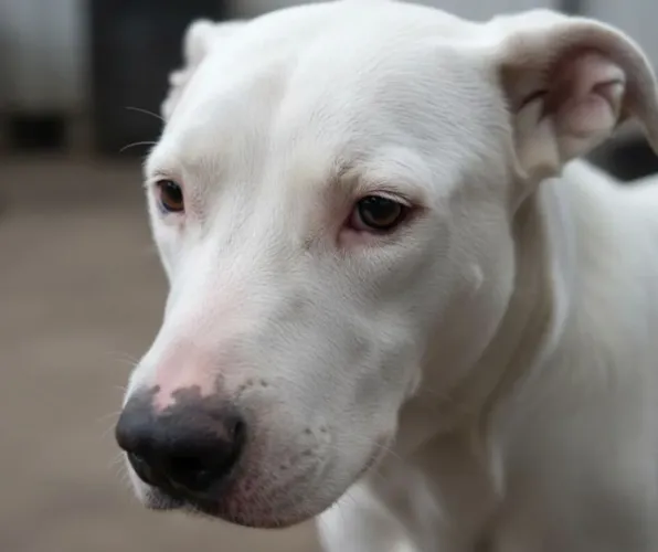 Vende se pandora 2 anos dog argentino puro mesmo cão guia ela vigia 