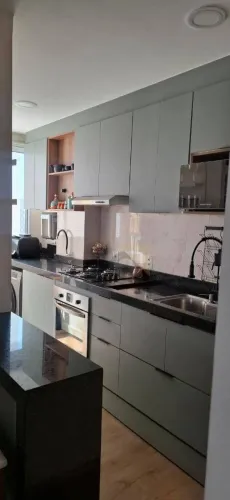 Apartamento com 2 dormitórios para alugar, 57 m² por R$ 2.433,33/mês - Jardim Bela Vista -