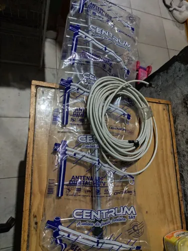 ANTENA MAIOR COM 10 METROS DE FIO