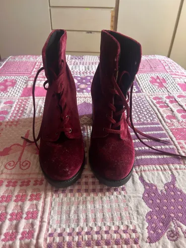 Bota Veludo 