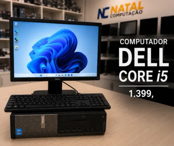 Computador Dell Core i5 Completo com Monitor