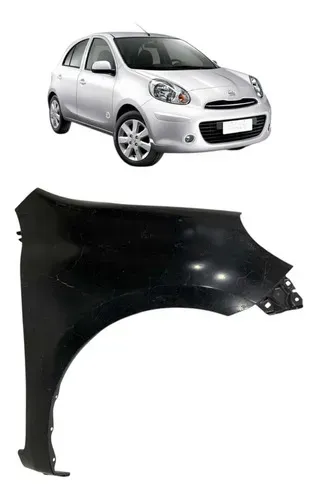 Paralama Nissan March Direito 2011 2012 2013 2014 Original