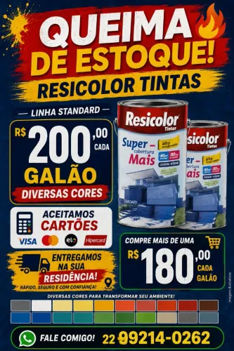 Tinta alta qualidade linha standard