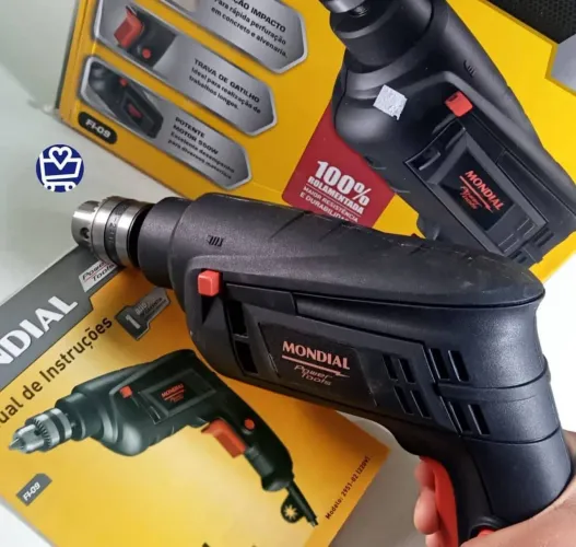 Furadeira mondial na promoção 