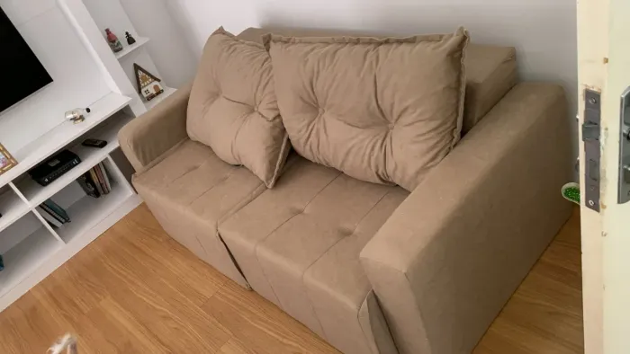 OFERTA DE FÁBRICA: Sofá retrátil Texas 1.80m em várias cores (PASSE O CEP)