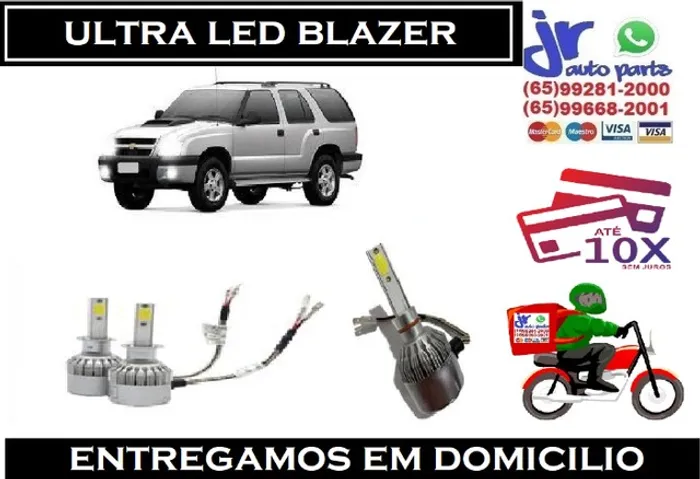 Lampada Ultra LED (Milha) Blazer 6000K 12V 24V