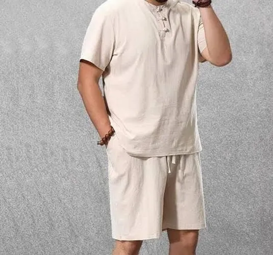 Conjunto em linho tamanho G, veste do n°40 ao n°44, chama no zap *