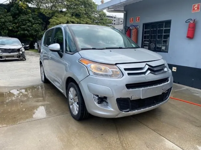 C3 Picasso 1.6 Flex Aut 2012 Retrovisor Airbag Capo Motor Porta Farol Cambio Sucata