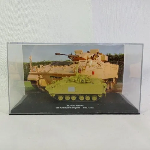 Miniatura MCV-80 Warrior - Tanque de Guerra - 7th Armoured Brigade Iraq 2003 - escala 1/72