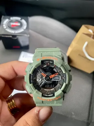 Casio Gshock verde lançamento na caixa completo 