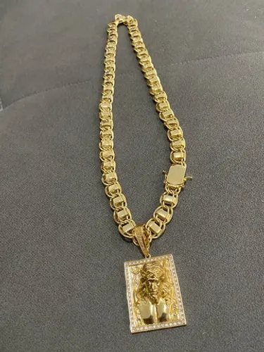 Corrente banhado a ouro 18k dubai