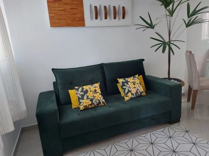 Sofa de veludo