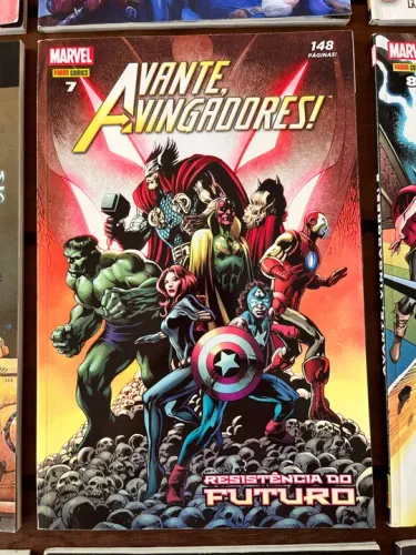 Coleção 12 Revistas Marvel Avante Vingadores! Imperdível!!