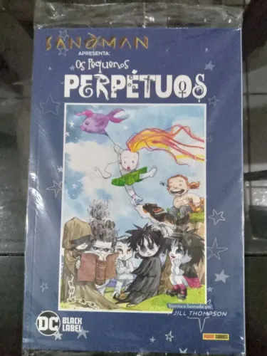 Hq coleção Sandman apresenta: Pequenos perpétuos lacrada dc Black Label