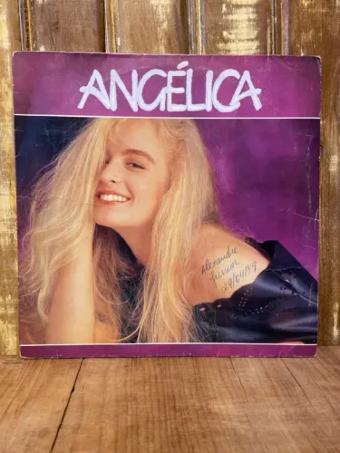 Lp Vinil Angélica  Vou De Táxi  1988  | Antiguidades | Donareliquias 