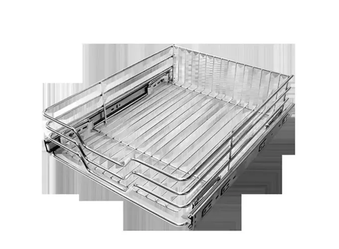 Fruteira de embutir inox 