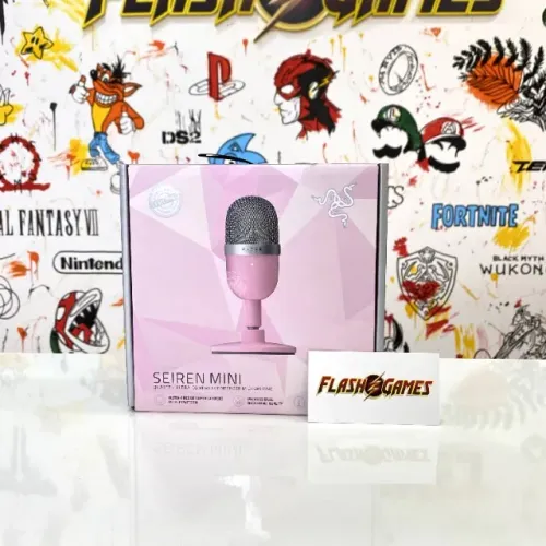 Microfone Razer Seiren Mini Rosa
