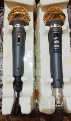 2 Microfones Pioneer - Japão - Novos