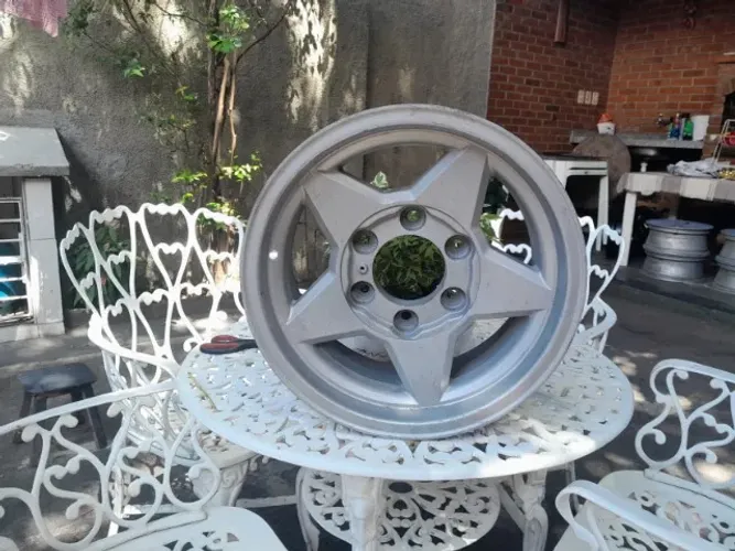 Jogo de Roda Aro 15, S10, Ford, Hilux e Frontier Antigar  6x139.
