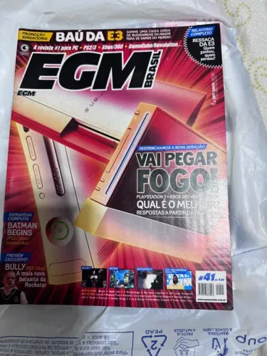 lote 5 revistas egm brasil