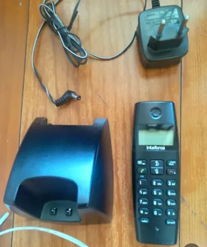 Telefone Intelbras TS 40 ID sem fio - cor preto