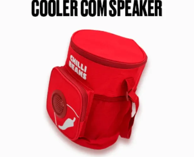 Cooler com Speaker Chilli Beans lacrado