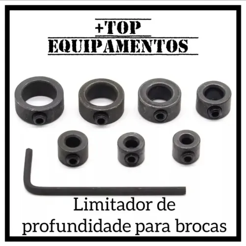 LIMITADOR PARA BROCAS (KIT 05 PEÇAS)