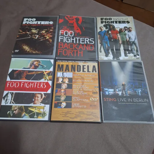 Lote Dvds Rock - Foo Fighters