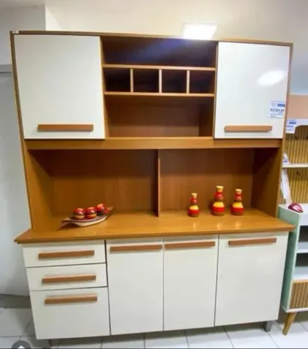 Armário de cozinha Luna com adega - ENTREGA HOJE !!!