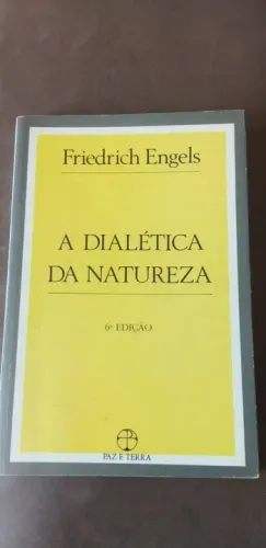 Livro - Dialética da Natureza - Editora Paz e Terra - Friedrich Engels (autor)