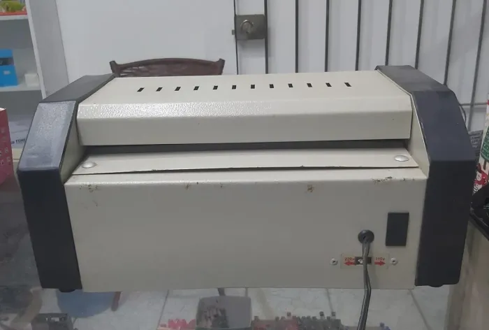 Plastificação maquina