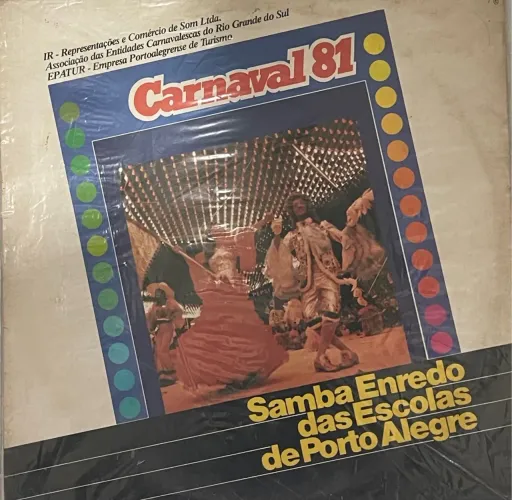 Disco de Vinil Carnaval 81 - Samba Enredo das Escolas de Porto Alegre