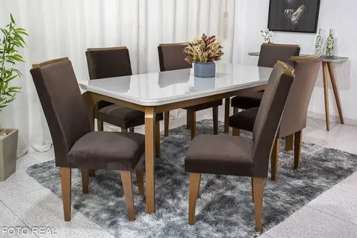 Mesa de jantar 6 cadeiras Londrina - ENTREGA HOJE !!! FRETE GRÁTIS