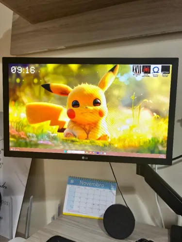 Monitor LG Widescreen 22" Full HD, HDMI, Painel IPS