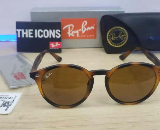 Ray ban fosco tartaruga redondo rb2180 oculos de sol masculino