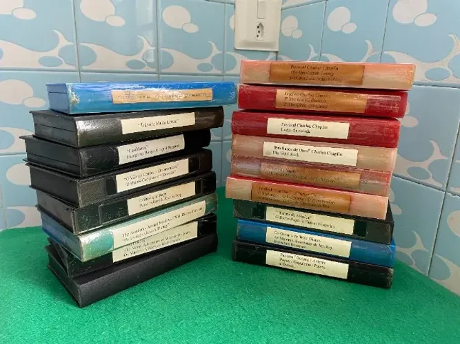 Fitas de Filme em VHs - 17 peças