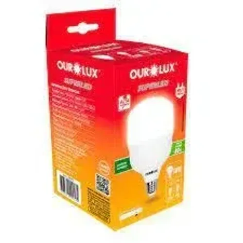 LÀMPADA BULBO 50W OUROLUX ( Honestidade e Qualidade JK Eletronicos ).